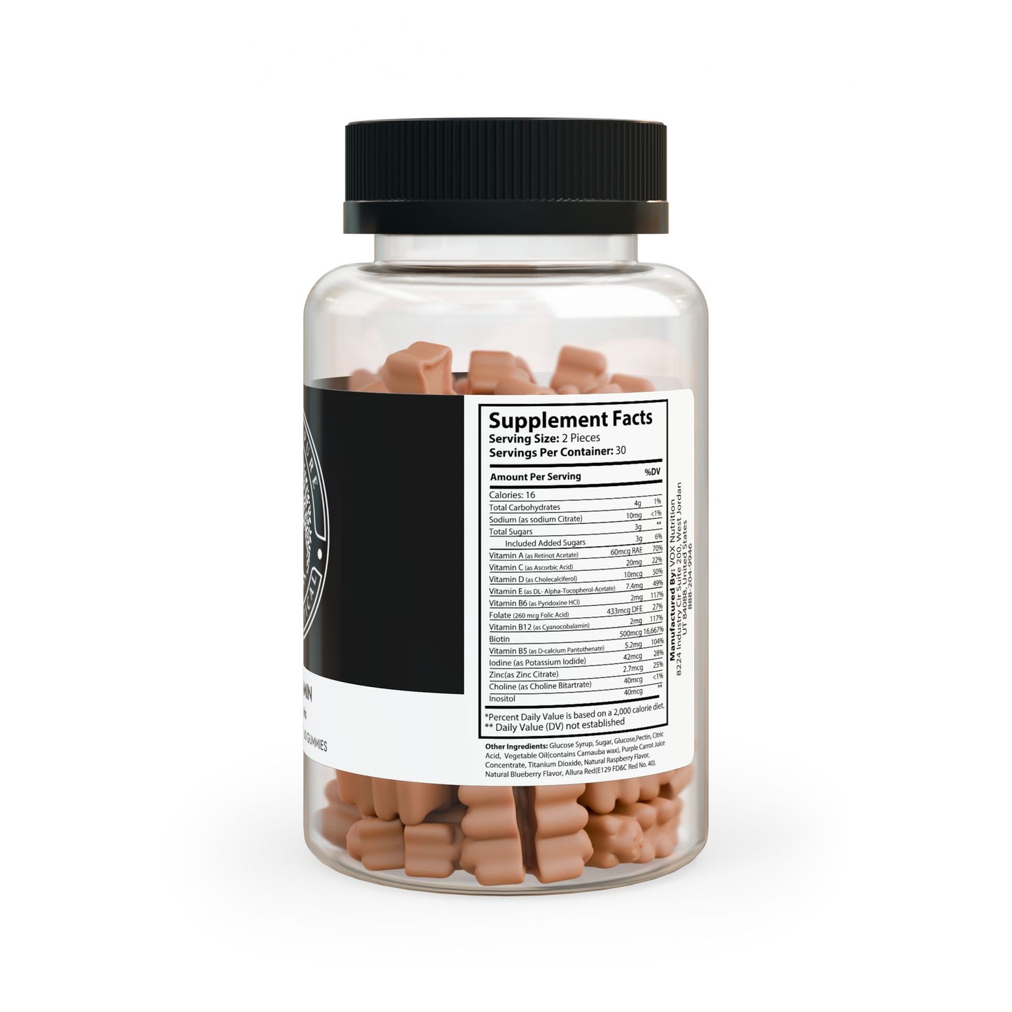 Hair Vitamin Gummies (60 Gummies): The Hair Vitamin Supplements are formulated to support healthy hair with a blend of essential vitamins and minerals.