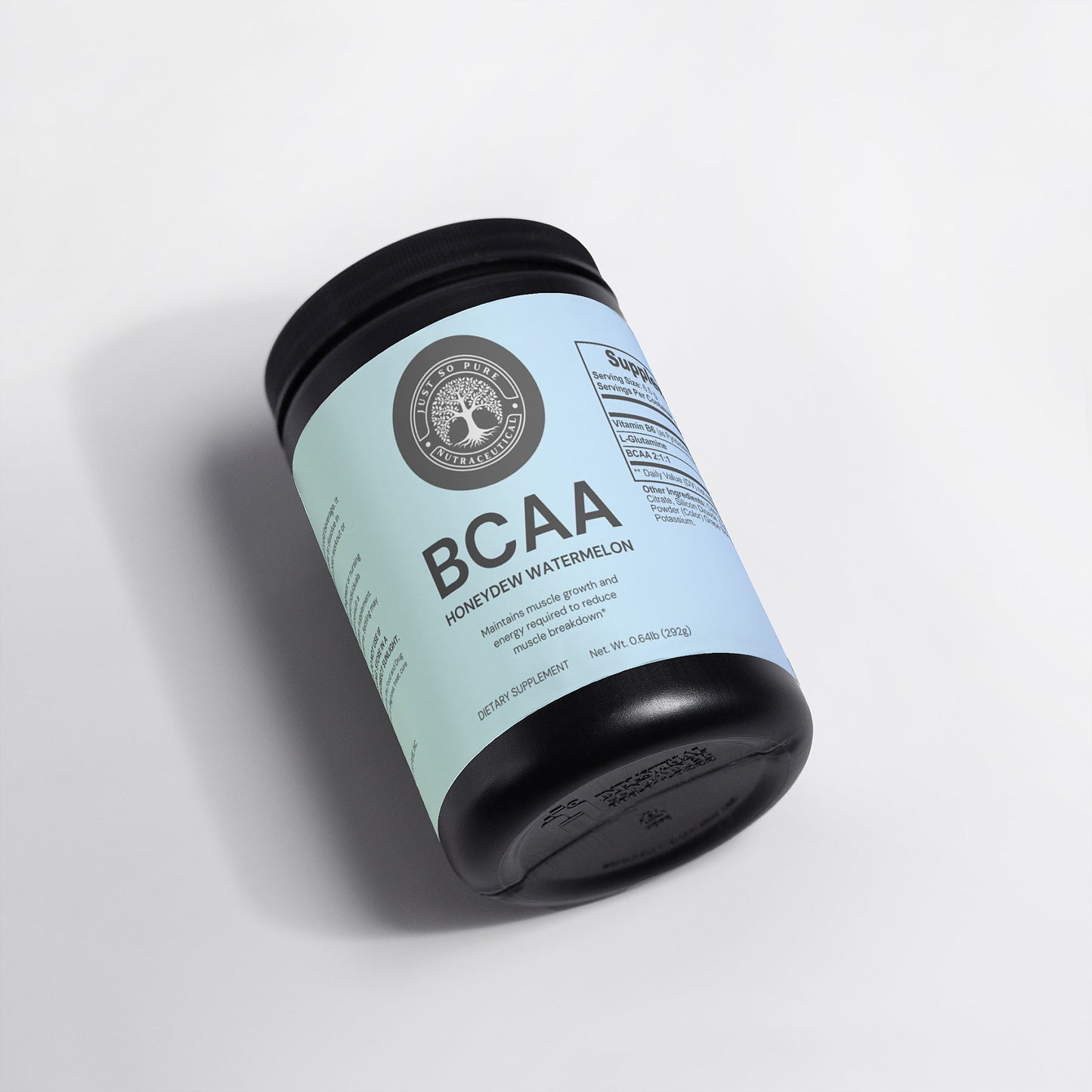 BCAA Post Workout Powder (Honeydew/Watermelon) is a blend of 5000mg of branched-chain amino acids and Glutamine for lean muscle and recovery.