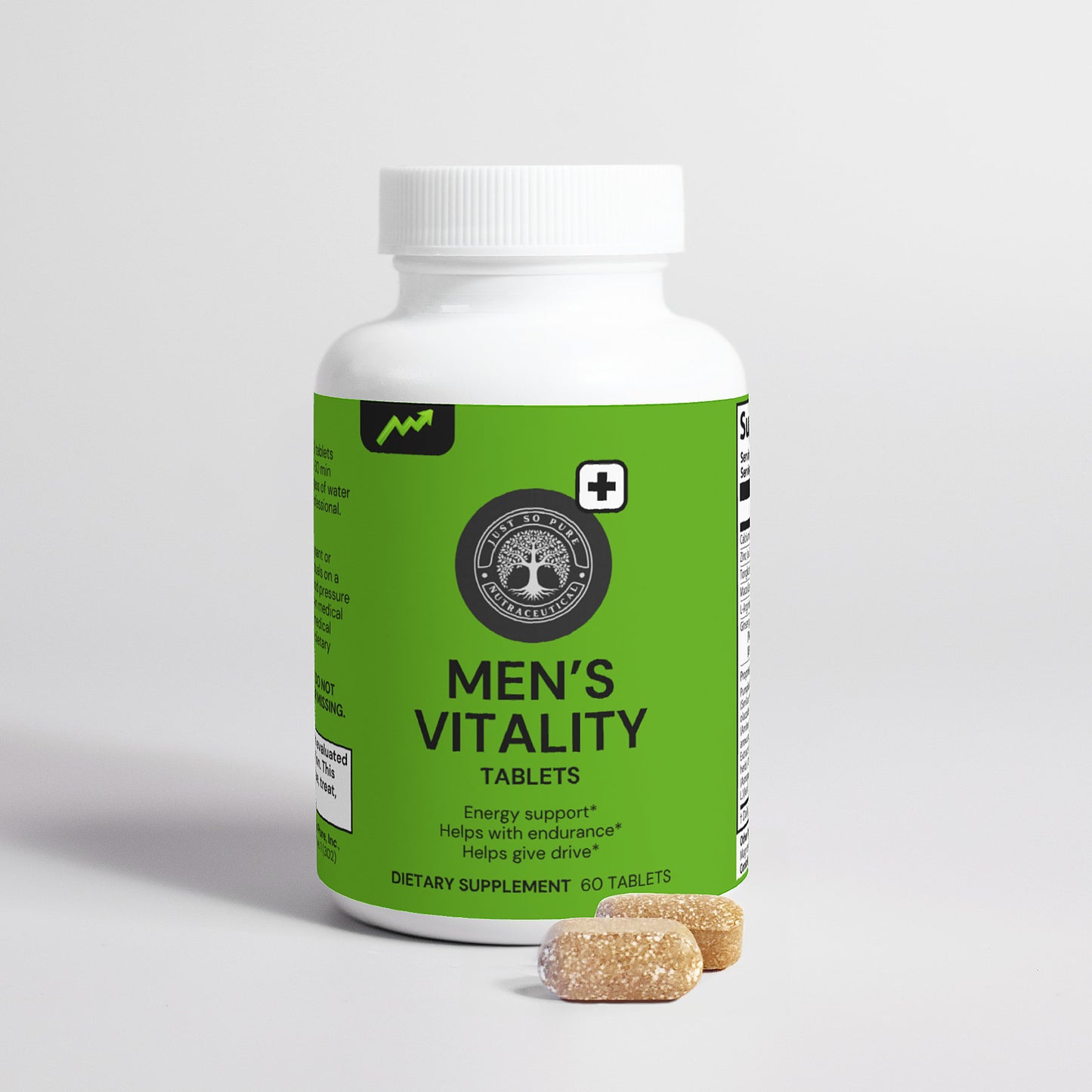 Men's Vitality: This formula contains herbs like Ginseng, which may help improve blood flow while restoring vigor and longevity.