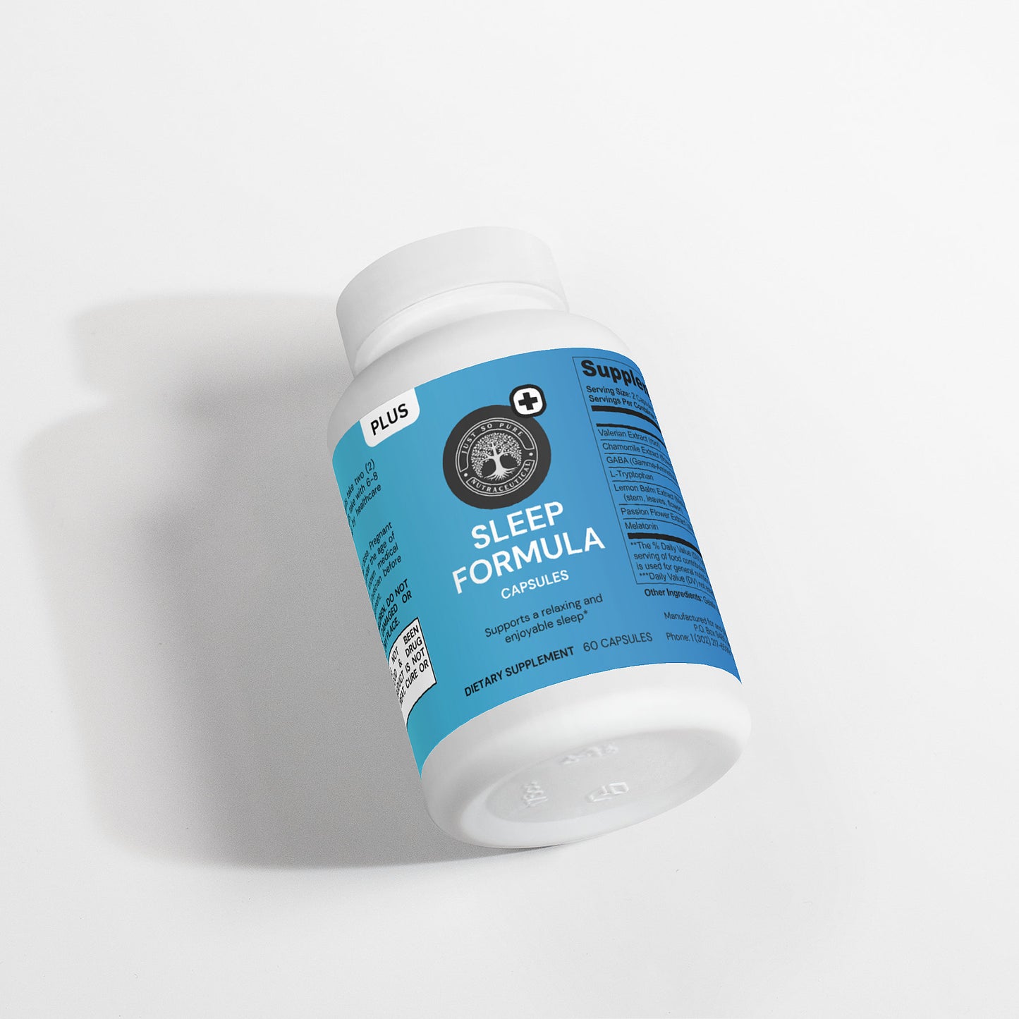 Sleep Formula: This Sleep Formula is crafted to foster restful and rejuvenating sleep through a blend of natural ingredients.