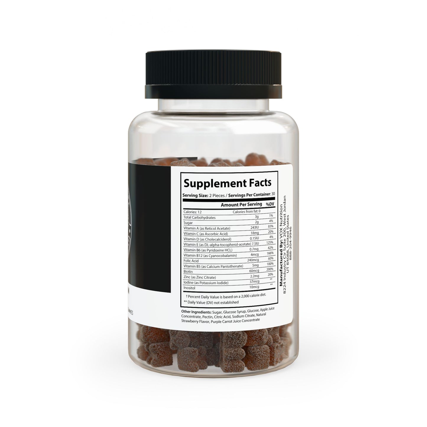 Multivitamin Gummies for Adults (60 Gummies): The Multivitamin Gummies Supplement for adults offers a high bioavailable source of iodine and polyphenols to support exercise performance, increase antioxidant support, support the conversion of food.