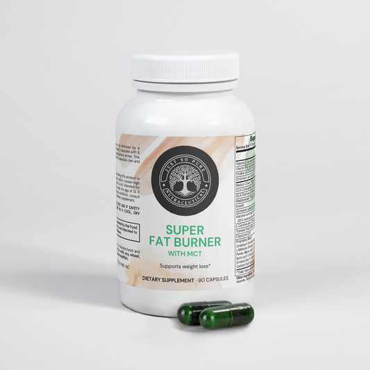 Super Fat Burner with MCT: Super Fat Burner with MCT combines Vitamin C, Vitamin B6, Choline, Chromium, L-Carnitine, and medium-chain triglycerides (MCT) to deliver a healthy approach to fat burning and consequent weight loss.