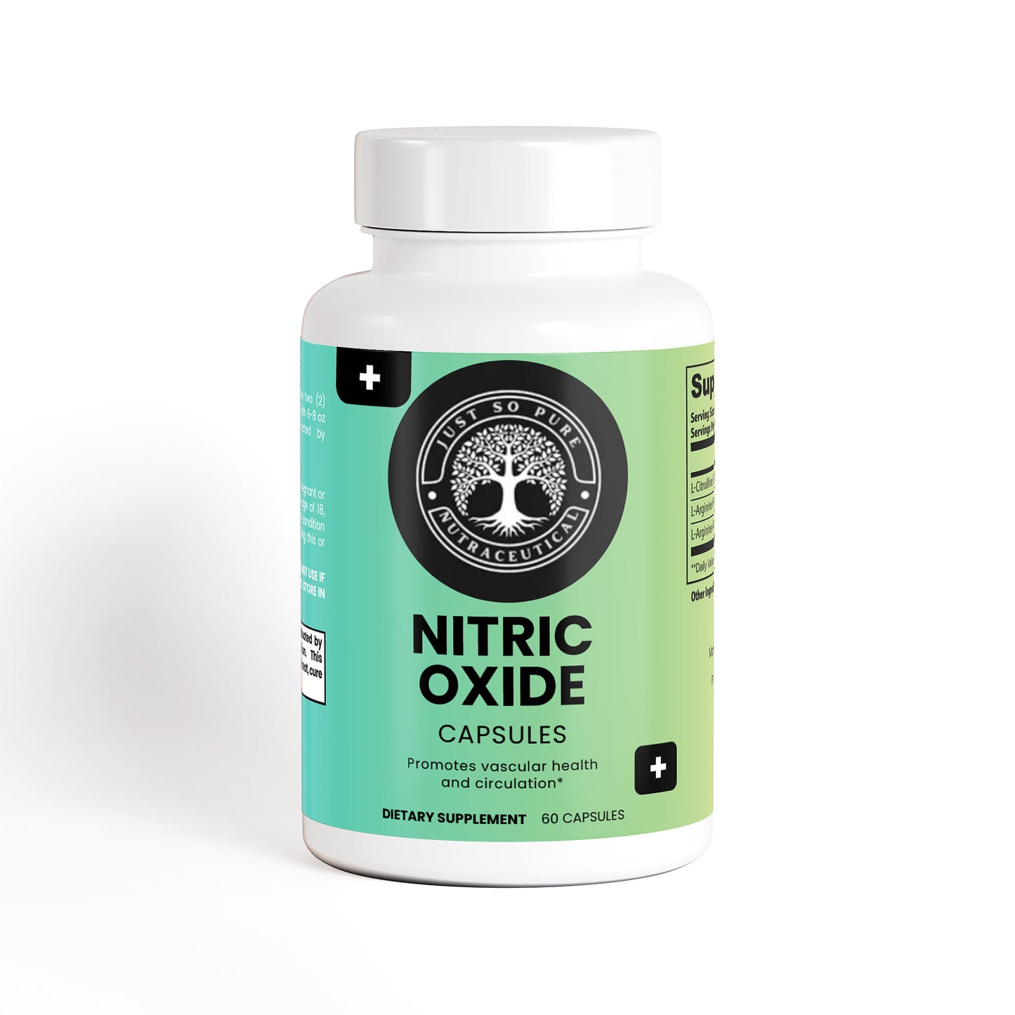 Nitric Oxide: Nitric Oxide is designed to support healthy circulation and muscle growth, making it a great addition to your fitness or wellness routine.