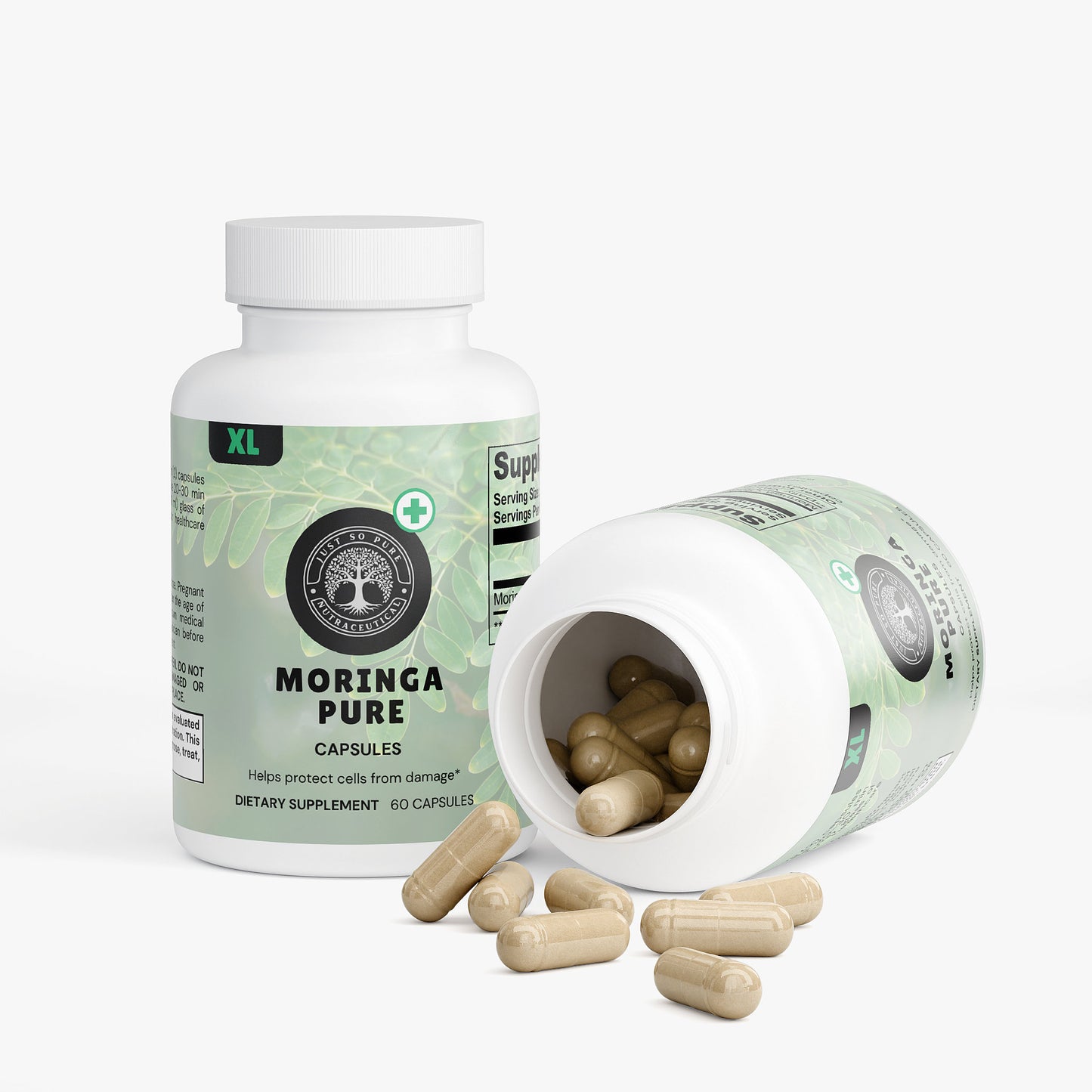 Moringa Pure: Moringa Oleifera, also known as the drumstick tree, is native to Northern India and has been a part of traditional herbal practices for generations.