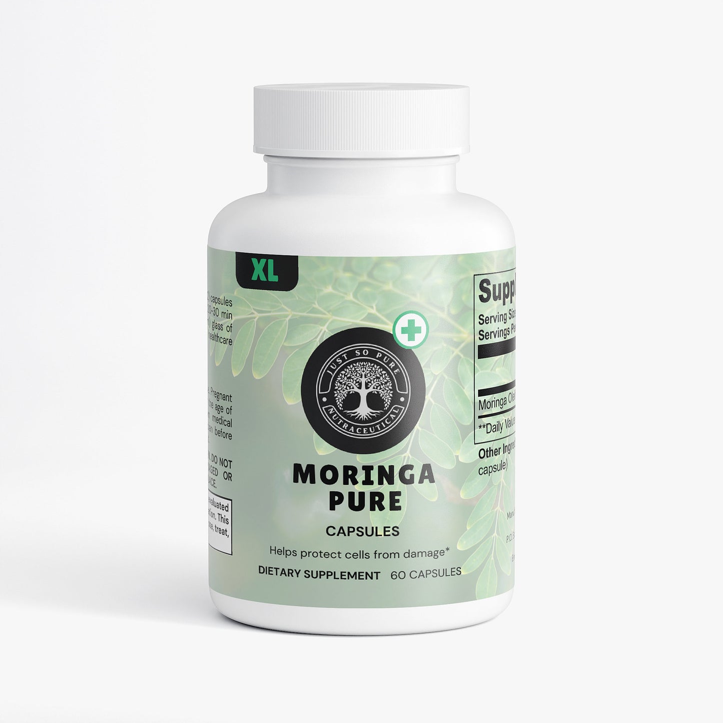 Moringa Pure: Moringa Oleifera, also known as the drumstick tree, is native to Northern India and has been a part of traditional herbal practices for generations.
