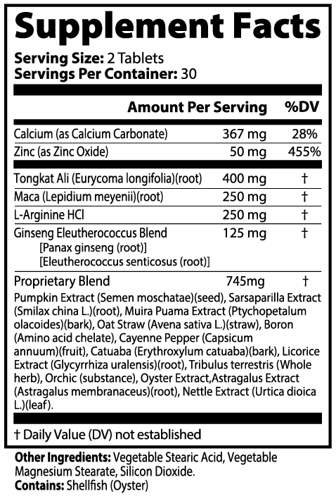 Men's Vitality:  This formula contains herbs like Ginseng, which may help improve blood flow while restoring vigor and longevity.
